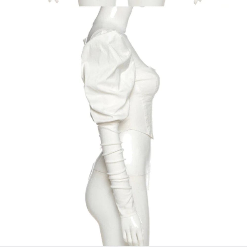 Puff Sleeve Blouse 💋 - Picture 3 of 9